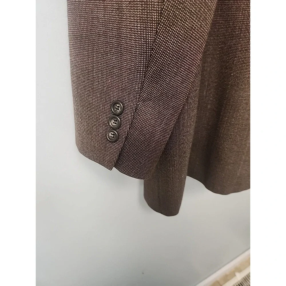 Botany 500‎ Sport Coat Blazer Jacket Mens 46XL Dark Brown